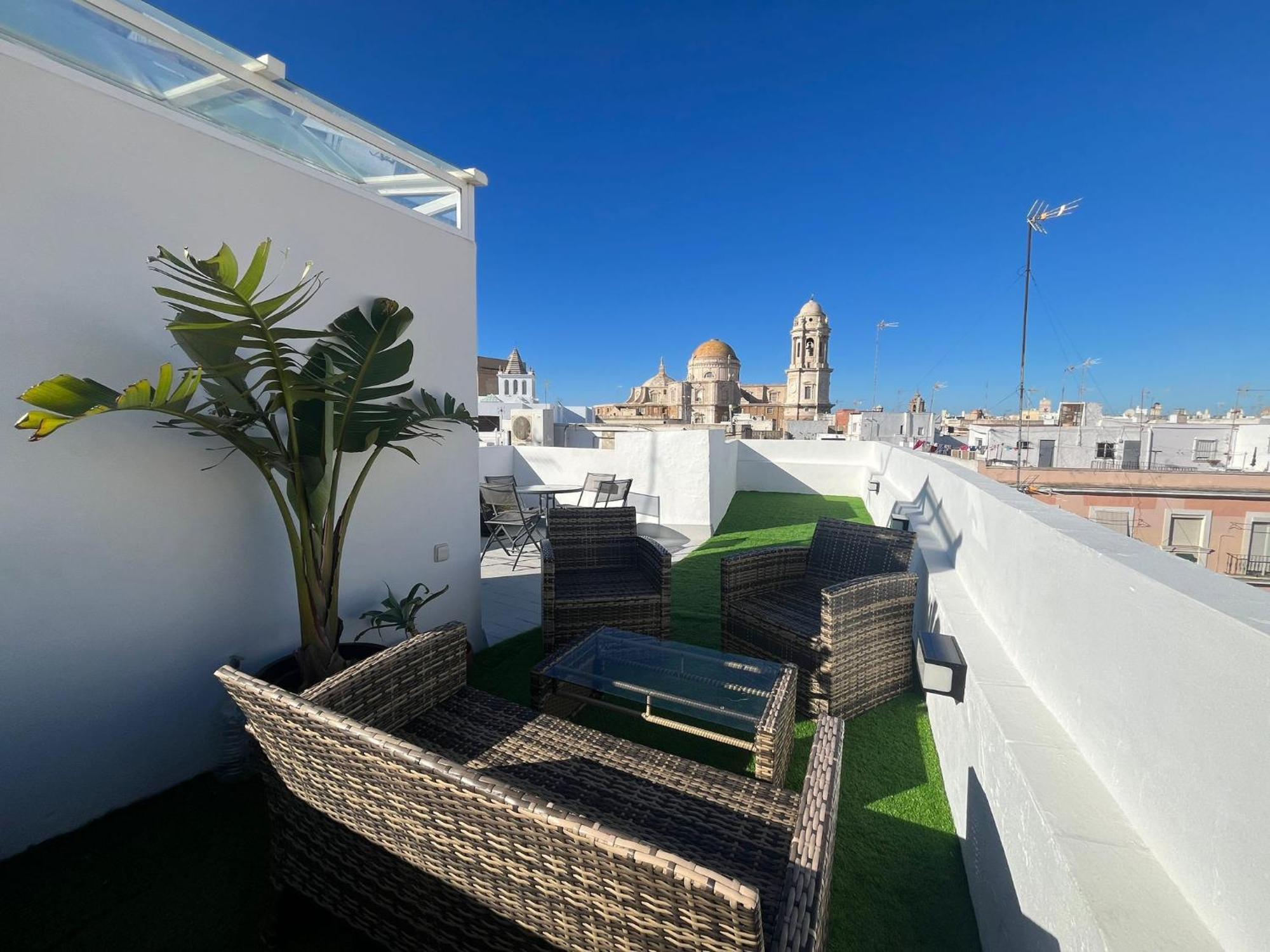 Апартаменты Hidden Gem Penthouse El Meson Кадис Экстерьер фото