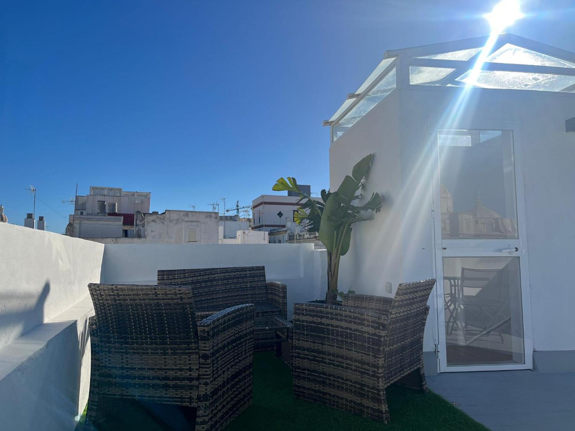 Апартаменты Hidden Gem Penthouse El Meson Кадис Экстерьер фото