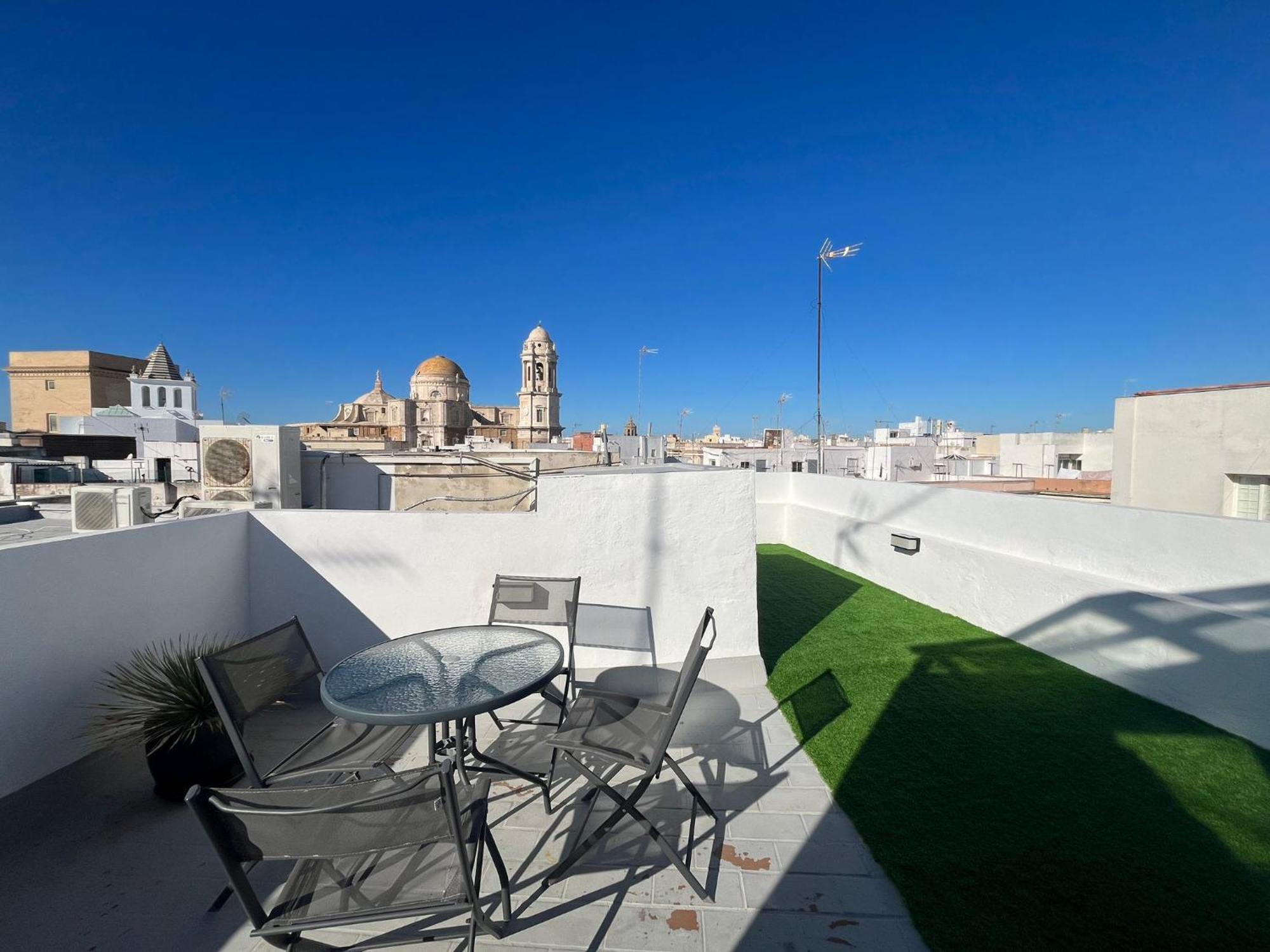 Апартаменты Hidden Gem Penthouse El Meson Кадис Экстерьер фото