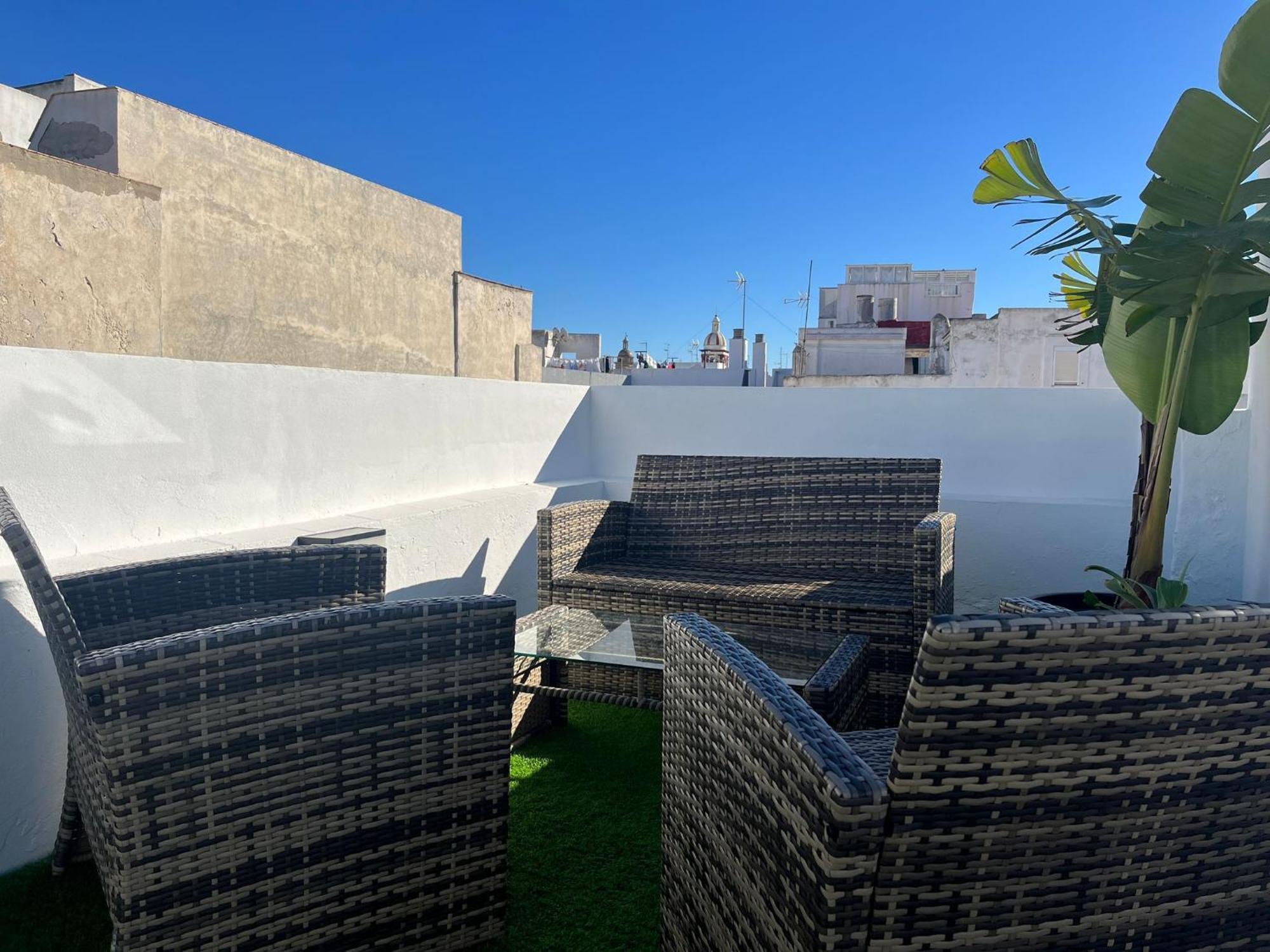 Апартаменты Hidden Gem Penthouse El Meson Кадис Экстерьер фото