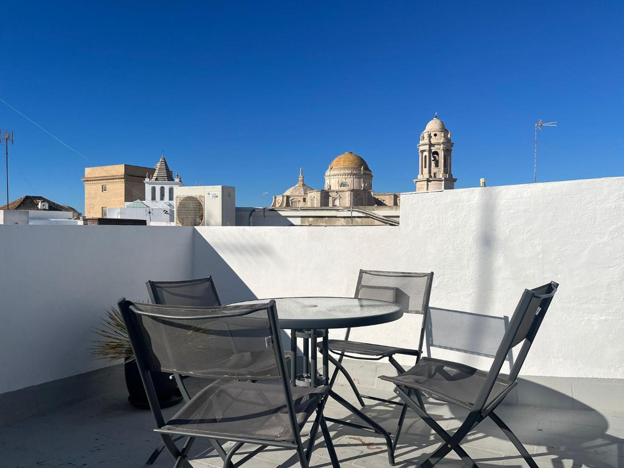 Апартаменты Hidden Gem Penthouse El Meson Кадис Экстерьер фото