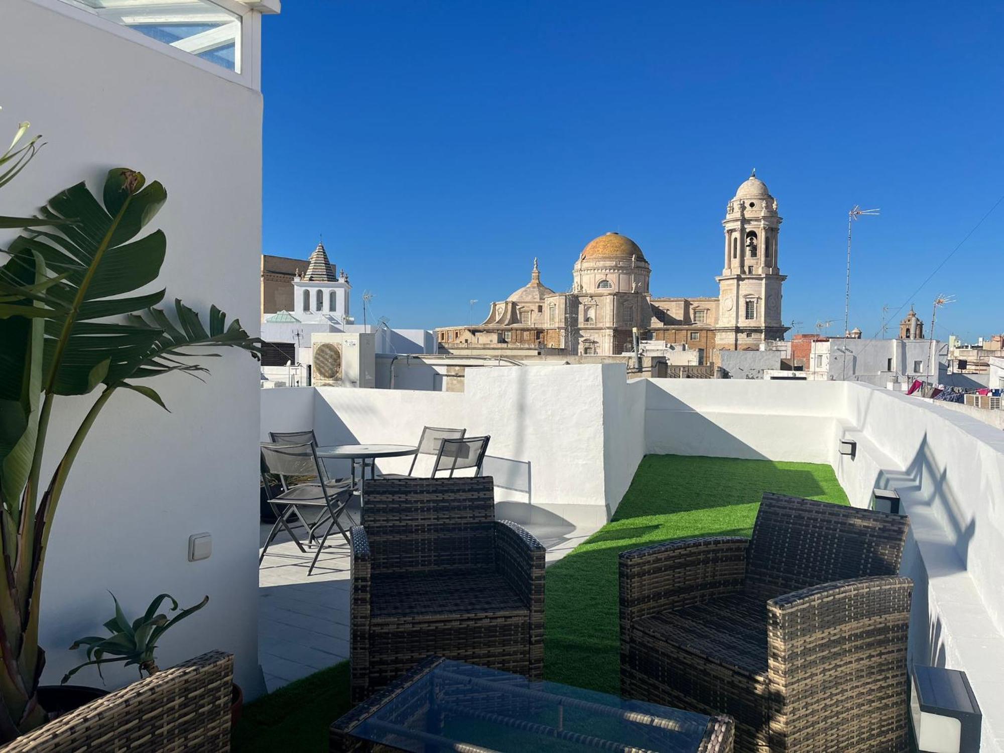 Апартаменты Hidden Gem Penthouse El Meson Кадис Экстерьер фото